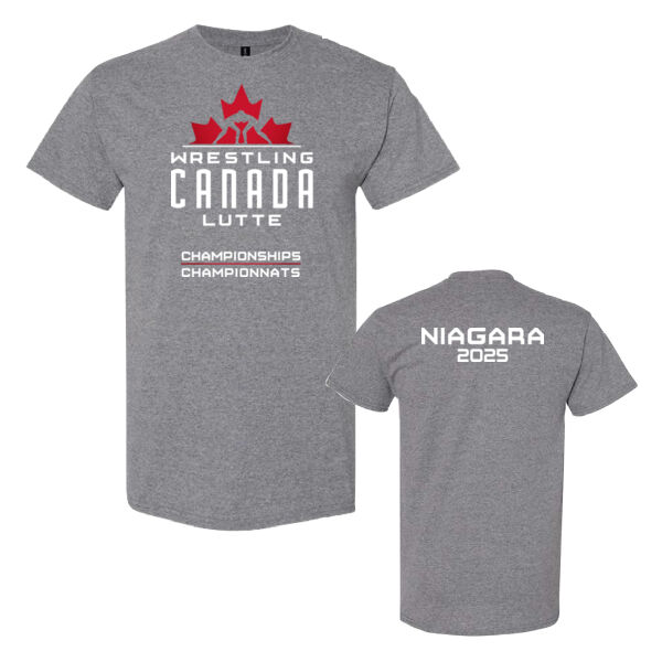 Gildan Unisex Niagara 2025 Championships Printed T-Shirt Thumbnail