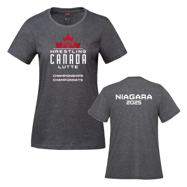 Parkour Women's Niagara 2025 Championships Printed T-Shirt Thumbnail